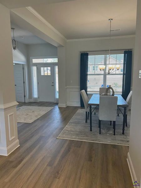 Furnished interior view inside a new home in Barrington Place, Macon (Image 2).