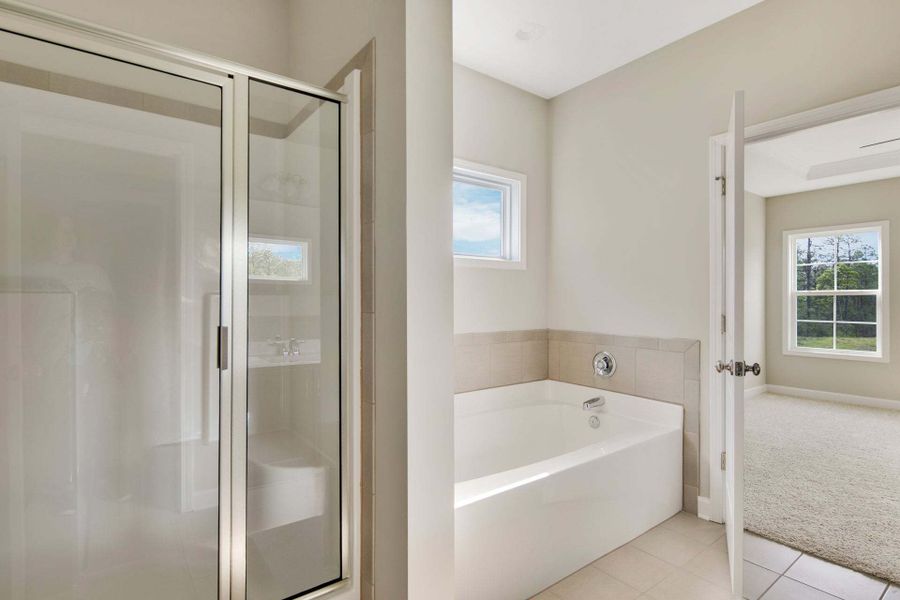 Representative furnished interior of a home built from the Clayton by Caviness & Cates Communities in Bartlett Manor, Youngsville (Image 197).