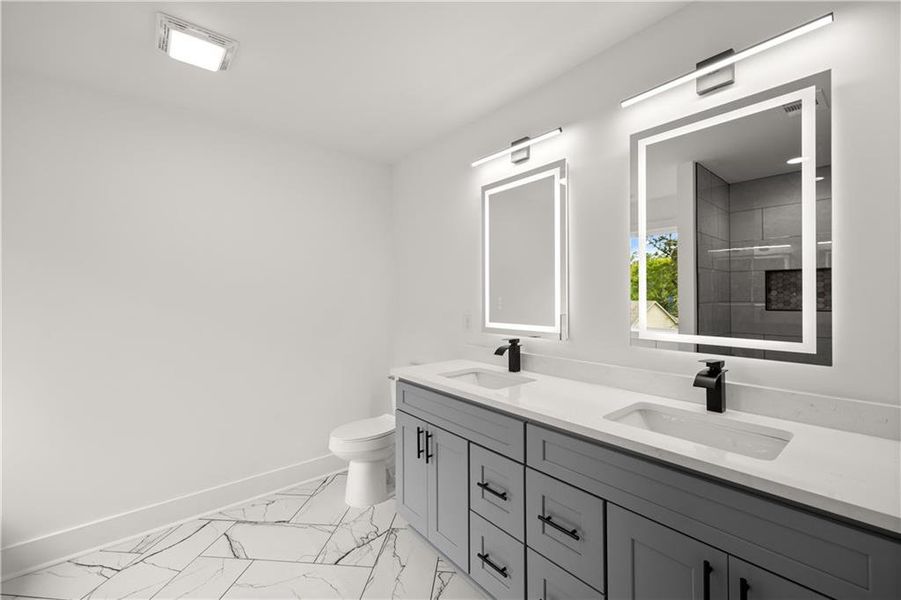 Furnished interior view inside a new home in , Clarkesville (Image 13). Furnished interior view inside a new home in , Clarkesville (Image 13).