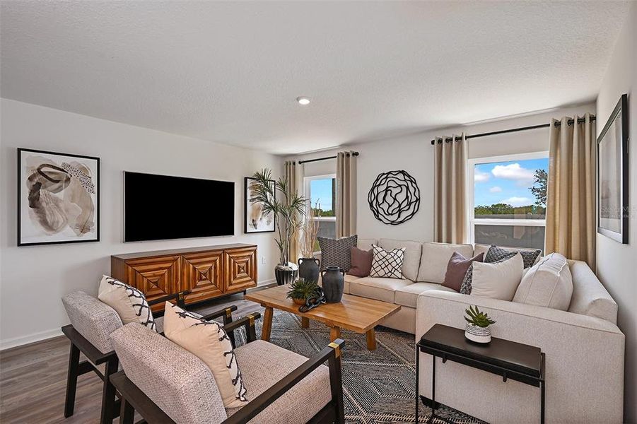 Images are of a studio home or rendering. Home may be virtually staged.