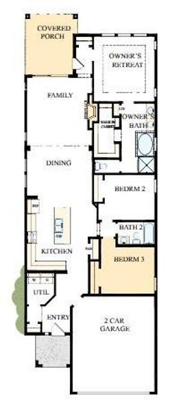 The success of a floor plan is the way you can move through it…You’ll be amazed at how well this home lives…We call it traffic patterns.