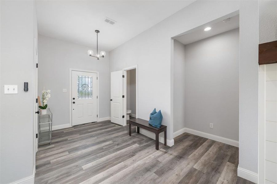 Furnished interior view inside a new home in , Azle (Image 14).