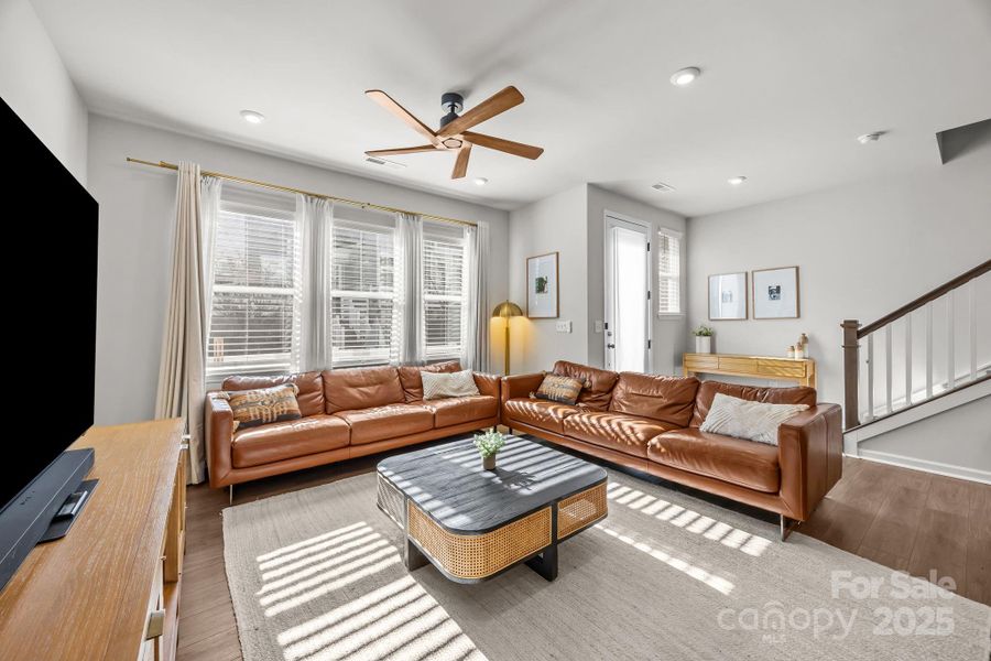 Furnished interior view inside a new home in , Charlotte (Image 8).