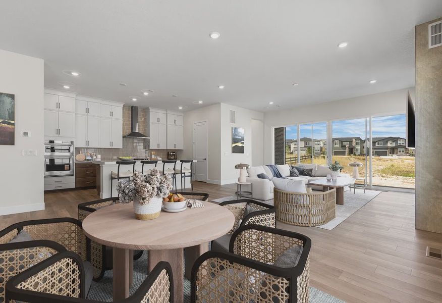 Homesite 51 Dining, Great Room + Kitchen - Virtually Staged - 4 of 12