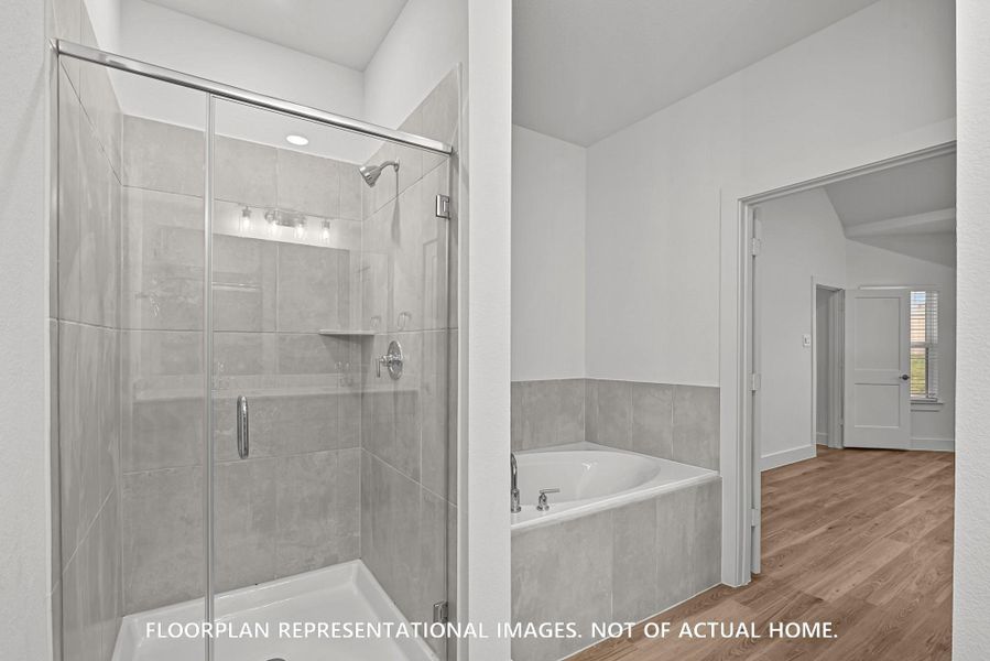 Furnished interior view inside a new home in Magnolia Ridge, Magnolia (Image 10).