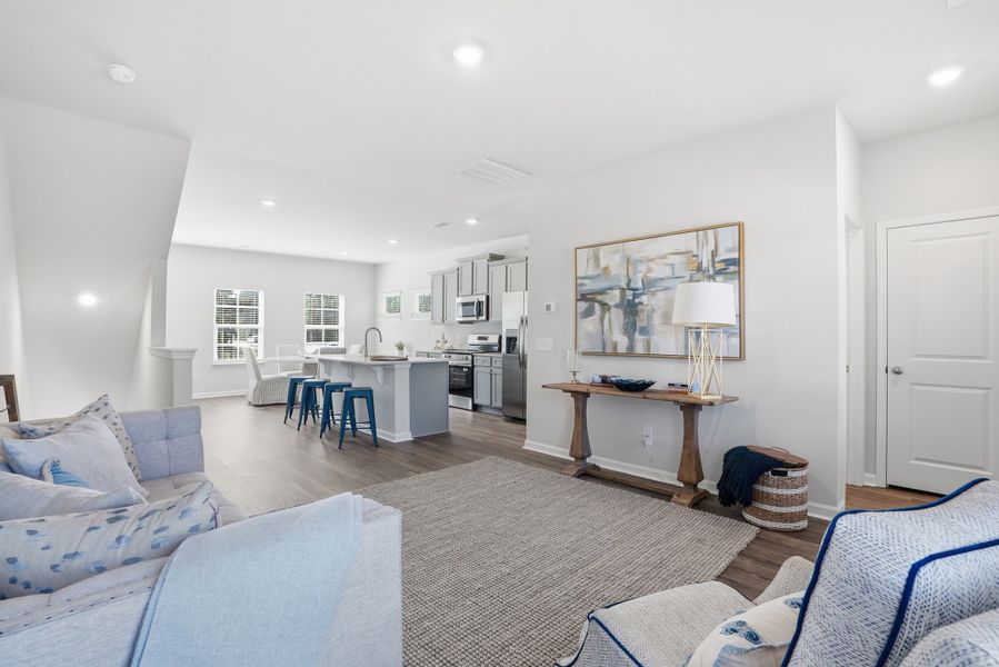 Furnished interior view inside a new home in Liberty Village, Flemington (Image 4).