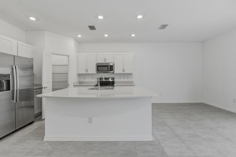 Furnished interior view inside a new home in Vinterra Townhomes, Nokomis (Image 3).