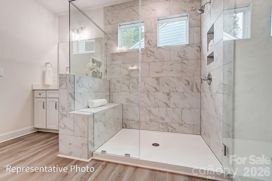 Furnished interior view inside a new home in Heritage - 55+ Community, Indian Trail (Image 10).