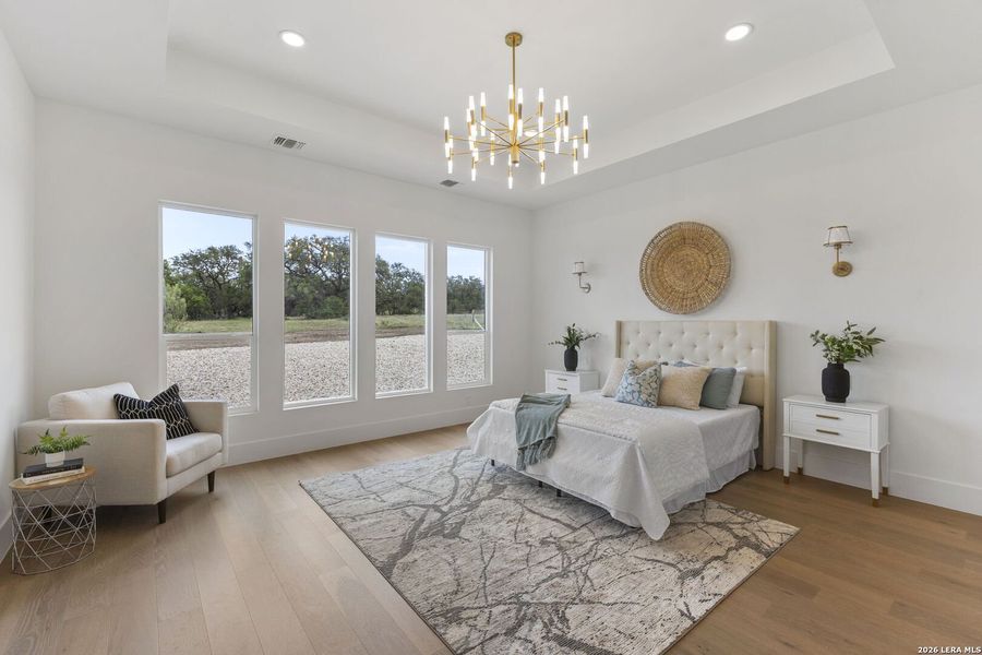 Furnished interior view inside a new home in , Bulverde (Image 44).