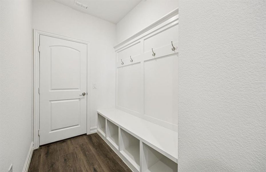 Open mud room *Real home pictured Open mud room *Real home pictured