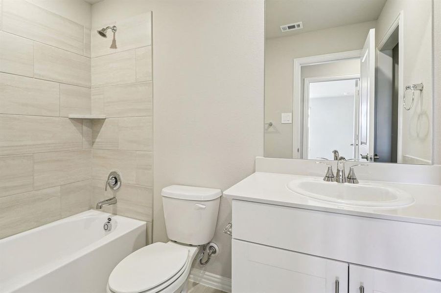 Photo is not of the actual home, but is an inspirational photo of builder’s model home and may depict options, furnishings, and/or decorator features that are not included.