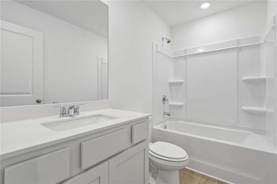 Furnished interior view inside a new home in Langston Reserve, Cartersville (Image 6).