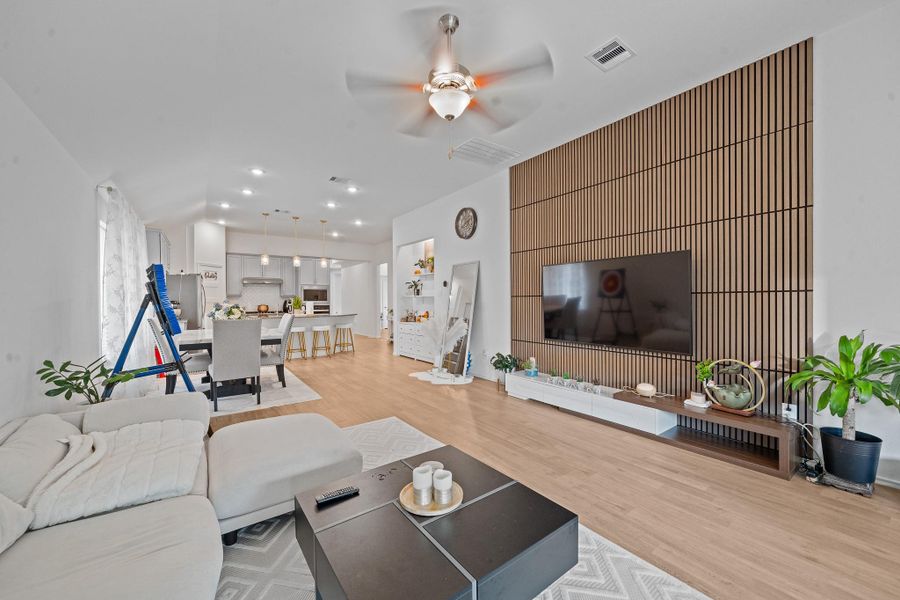 Furnished interior view inside a new home in , Cypress (Image 15).