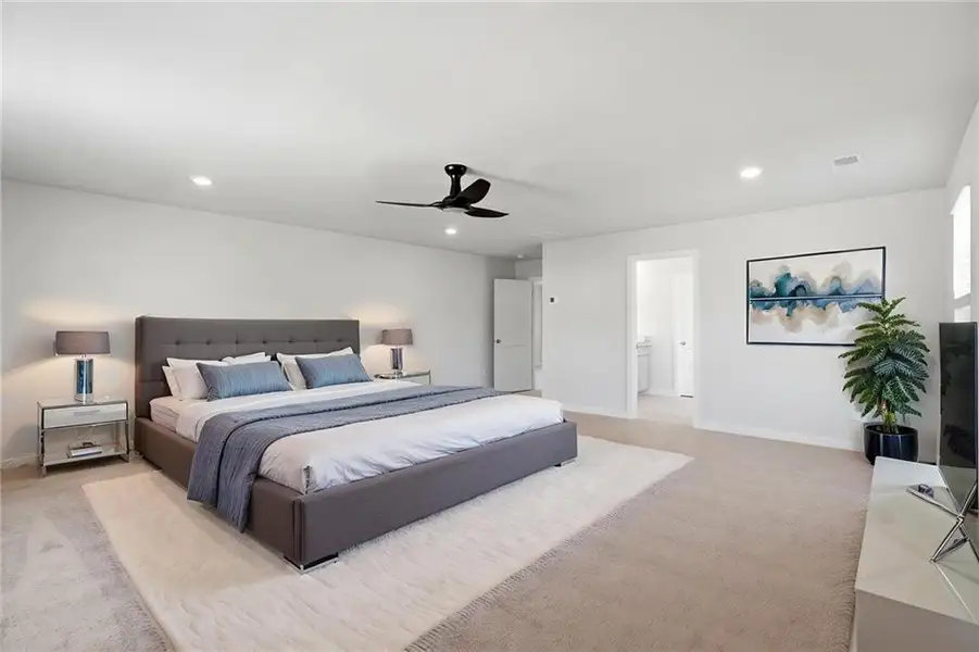 Furnished interior view inside a new home in Southern Hills, McDonough (Image 12). Furnished interior view inside a new home in Southern Hills, McDonough (Image 12).