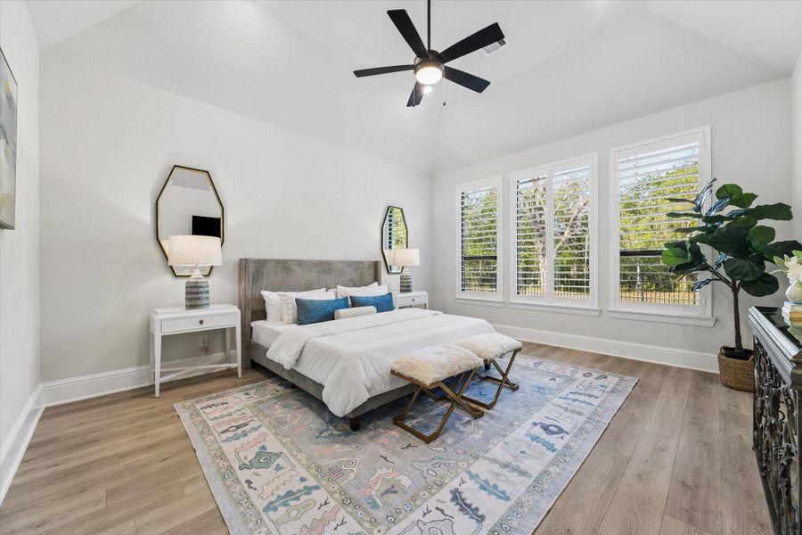 Furnished interior view inside a new home in , Fulshear (Image 19).