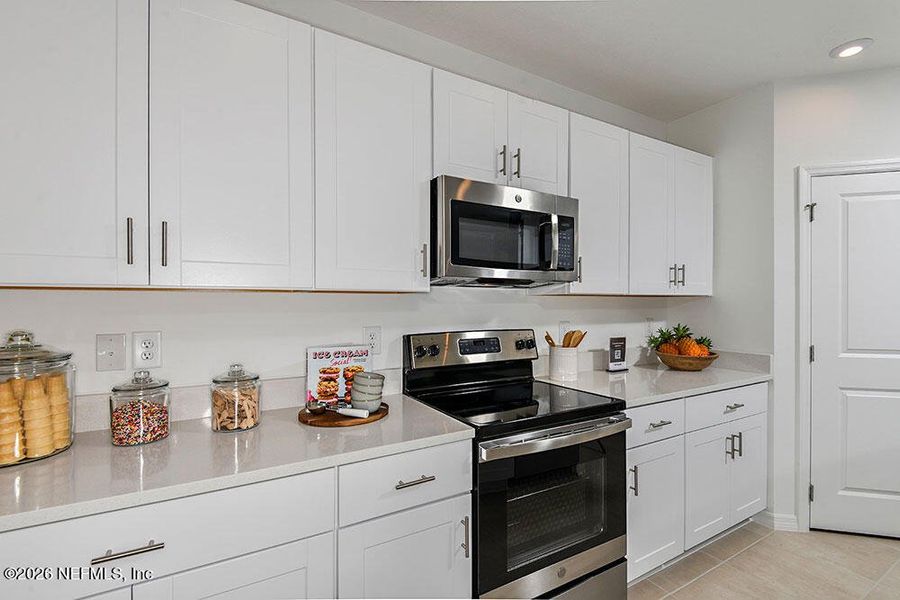 Furnished interior view inside a new home in Coopers Meadow, Jacksonville (Image 15).