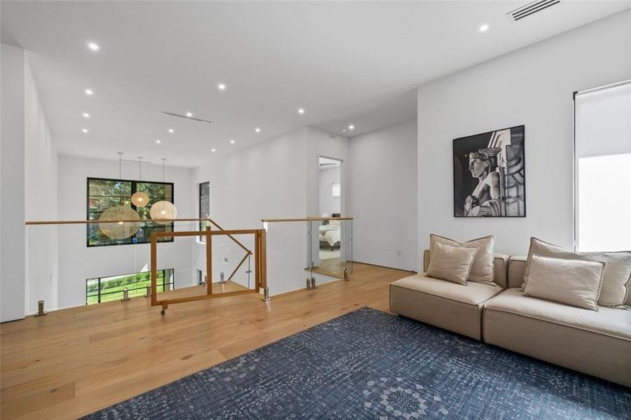 Furnished interior view inside a new home in , Atlanta (Image 6).