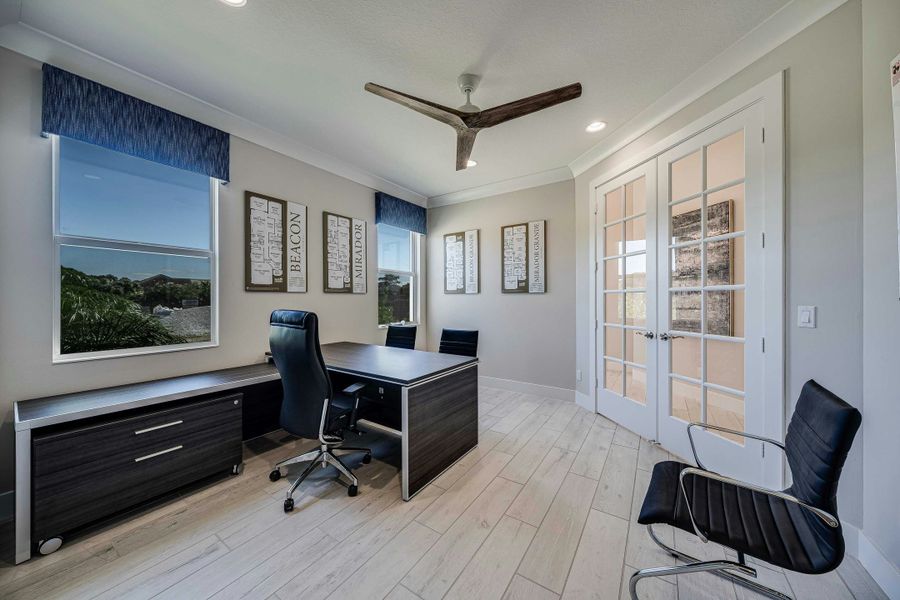 2D floor plan layout for the Beacon by GHO Homes in The Falls at Grand Harbor, Vero Beach, FL (Image 49). 2D floor plan layout for the Beacon by GHO Homes in The Falls at Grand Harbor, Vero Beach, FL (Image 49).