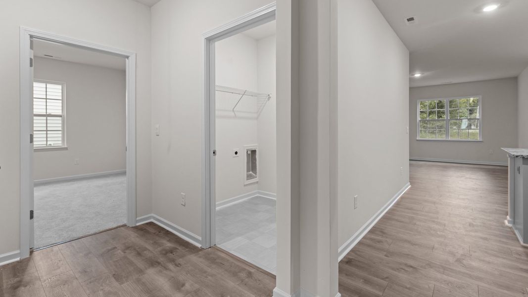 Spacious, unfurnished interior of a new home in Saddlebrook, Rocky Mount (Image 18).