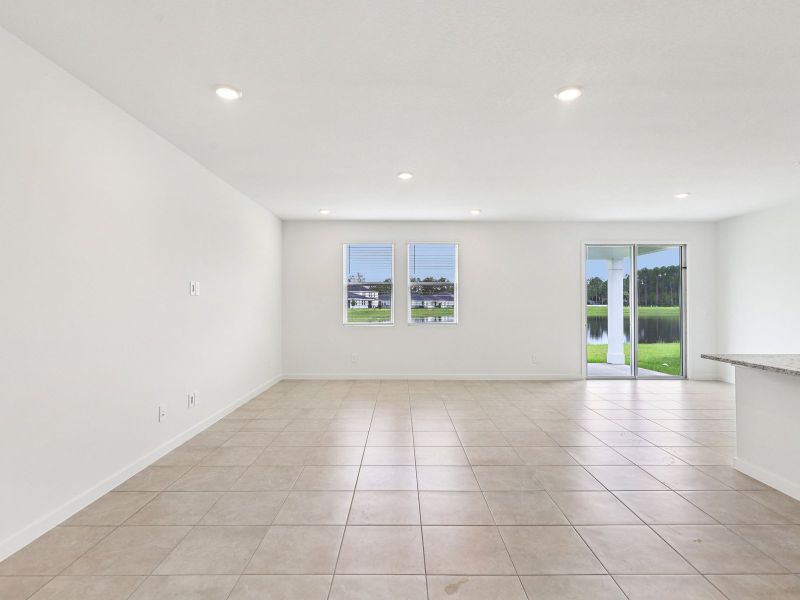 The Living Room at 23 Sandy Lane