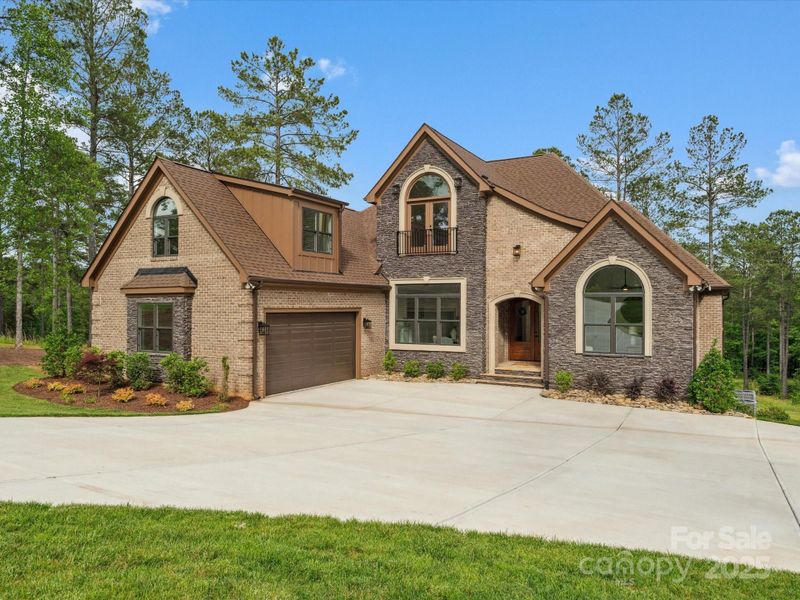 Front exterior of a new home in , Connelly Springs, NC, highlighting curb appeal (Image 25).
