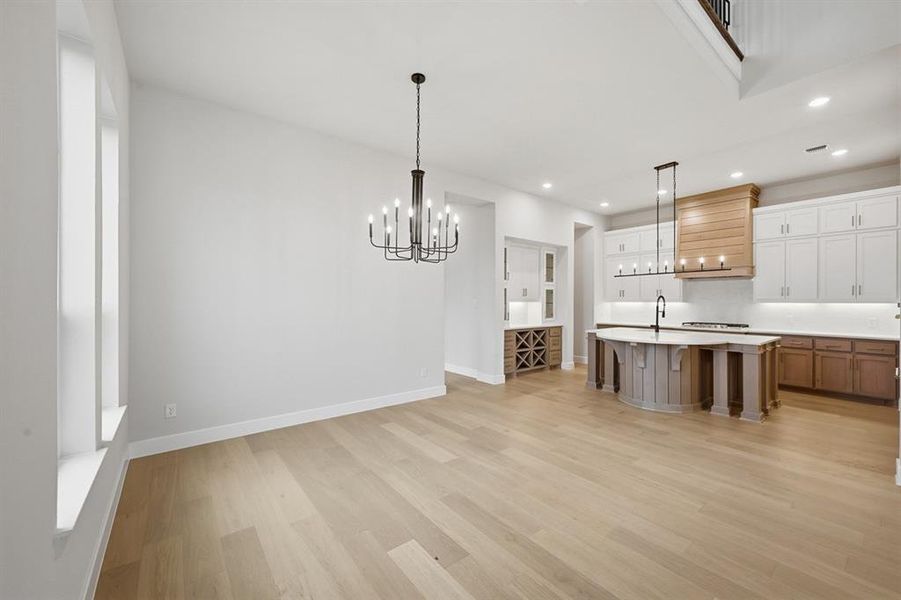 Spacious, unfurnished interior of a new home in Star Trail: 55ft. lots, Prosper (Image 31).