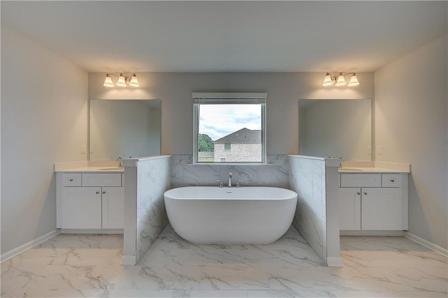 Furnished interior view inside a new home in Kingston, Locust Grove (Image 10).