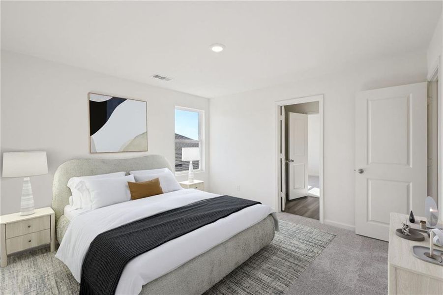 Furnished interior view inside a new home in Kendall Grove, McDonough (Image 4).
