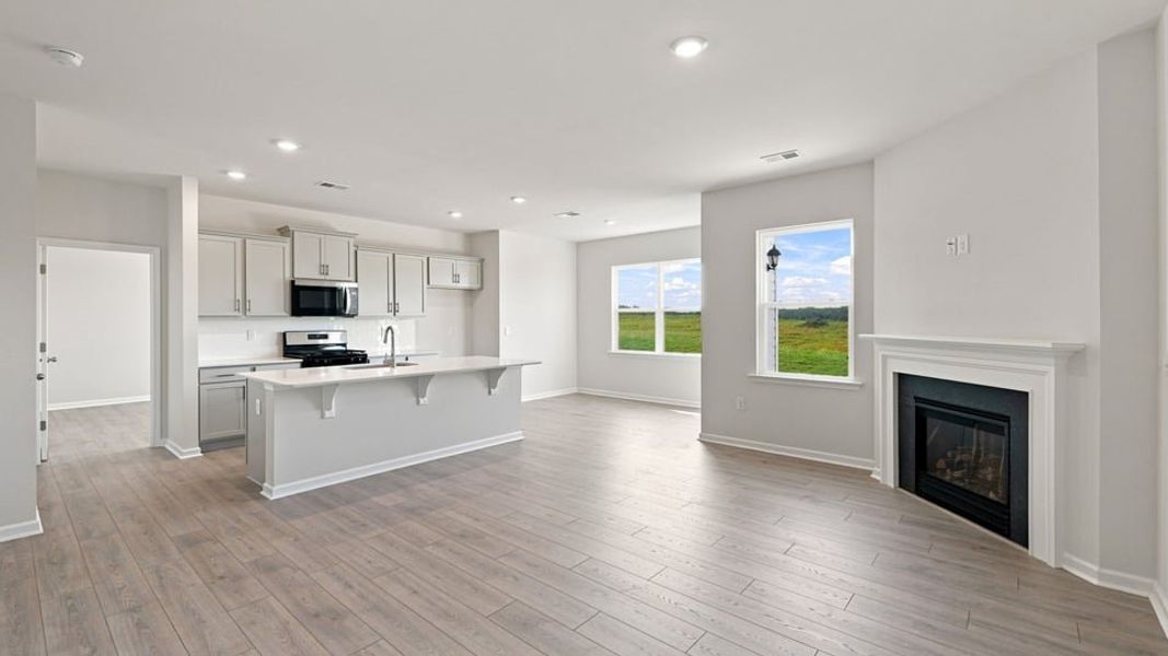 Furnished interior view inside a new home in Baxter Village, Boiling Springs (Image 7). Furnished interior view inside a new home in Baxter Village, Boiling Springs (Image 7).
