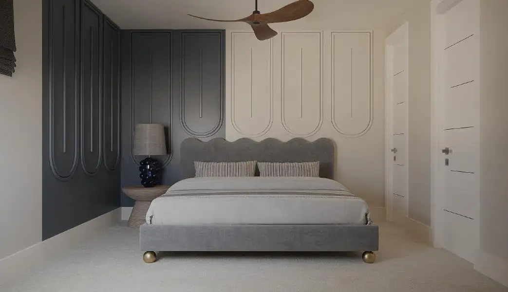 Furnished interior view inside a new home in , Jonestown (Image 28).