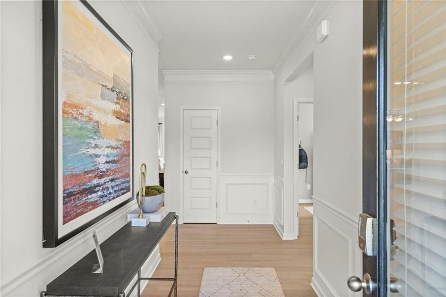 Furnished interior view inside a new home in Laurel Ridge, Rock Spring (Image 8).