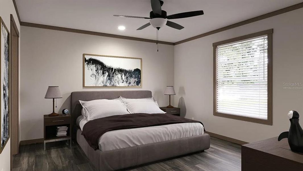 Furnished interior view inside a new home in , Land O' Lakes (Image 5).