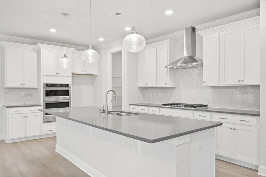 Furnished interior view inside a new home in Blair Place, Monroe (Image 3).