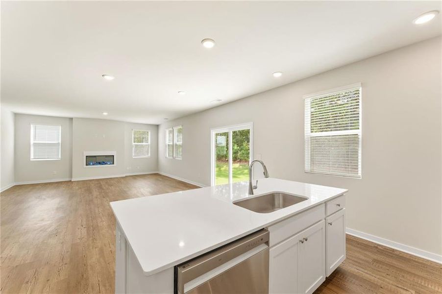 Furnished interior view inside a new home in Hawthorne Reserve, Dallas (Image 7).