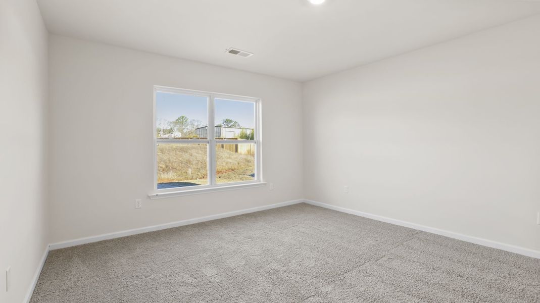 Spacious, unfurnished interior of a new home in Bentley Park, Greenwood (Image 24). Spacious, unfurnished interior of a new home in Bentley Park, Greenwood (Image 24).