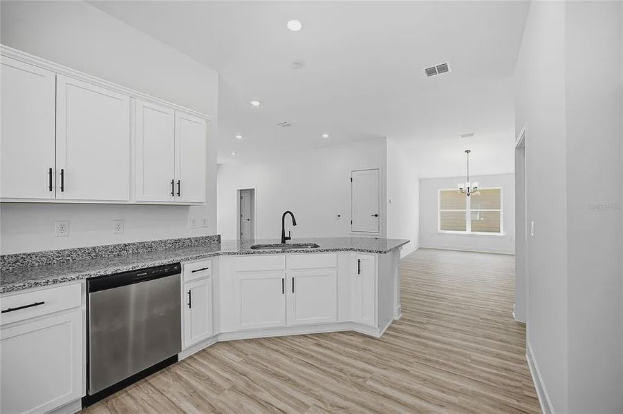 Furnished interior view inside a new home in Briarwood, Alachua (Image 8).