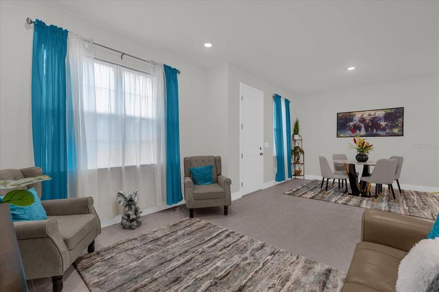 Furnished interior view inside a new home in , St. Cloud (Image 15).