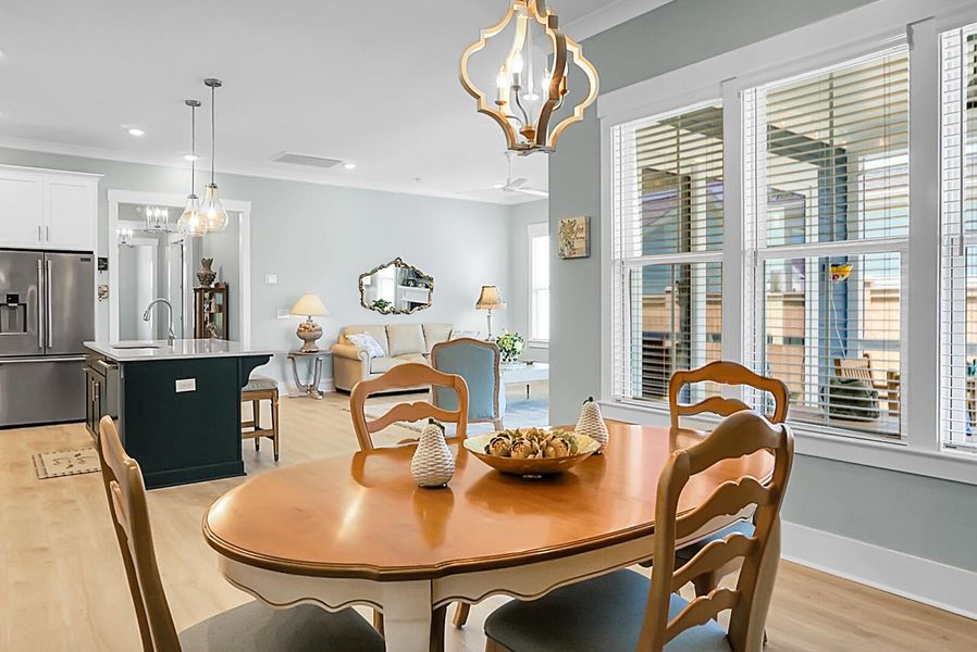 Furnished interior view inside a new home in , Summerville (Image 8).