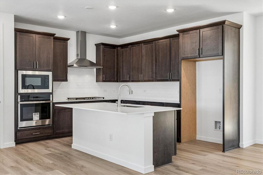 Furnished interior view inside a new home in The Summit at Meridian, Englewood (Image 9).