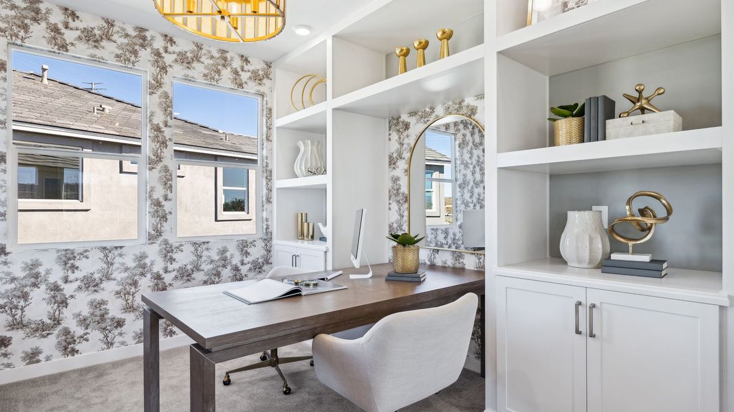 Furnished interior view inside a new home in Aloravita, Peoria (Image 32).