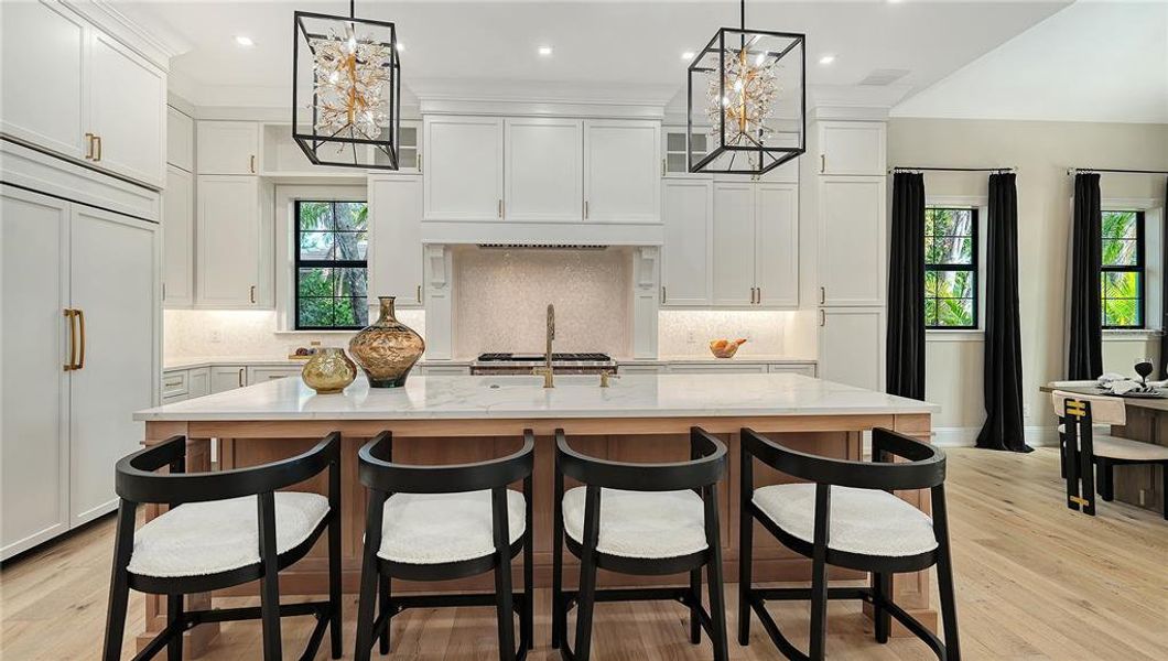 Furnished interior view inside a new home in , Sarasota (Image 19).