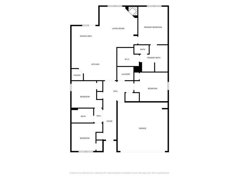 2D floor plan layout of this home in , Cartersville, GA (Image 5).