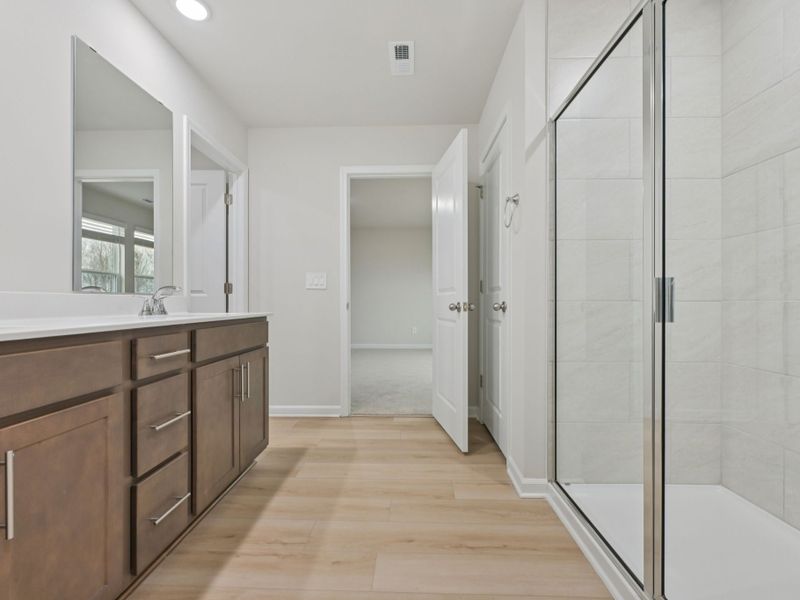Furnished interior view inside a new home in Oak Manor - Signature Series, Garner (Image 6).