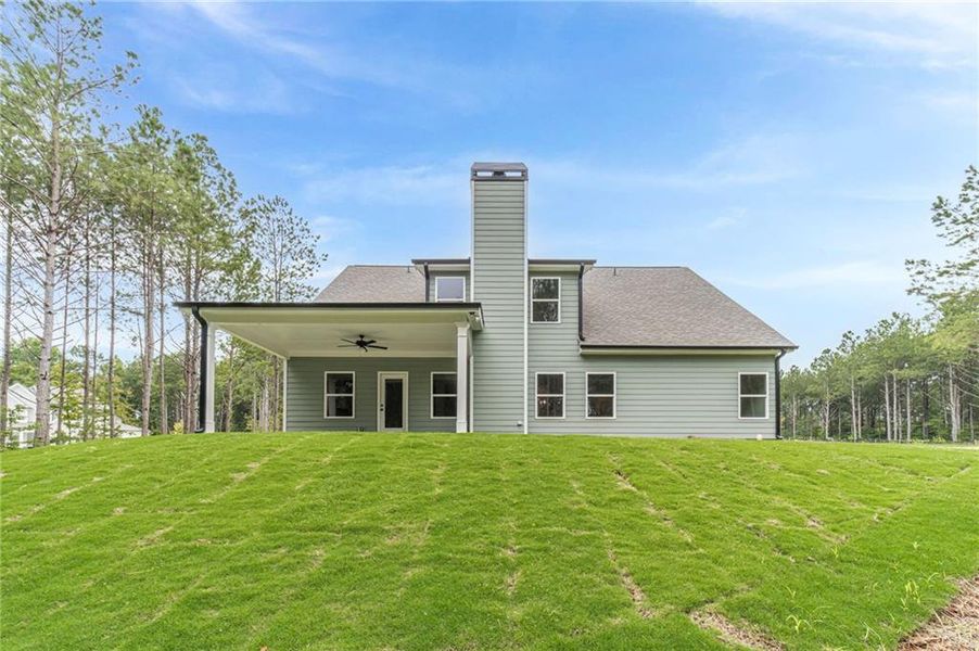 Exterior details and patio area of a home in , Covington (Image 18).