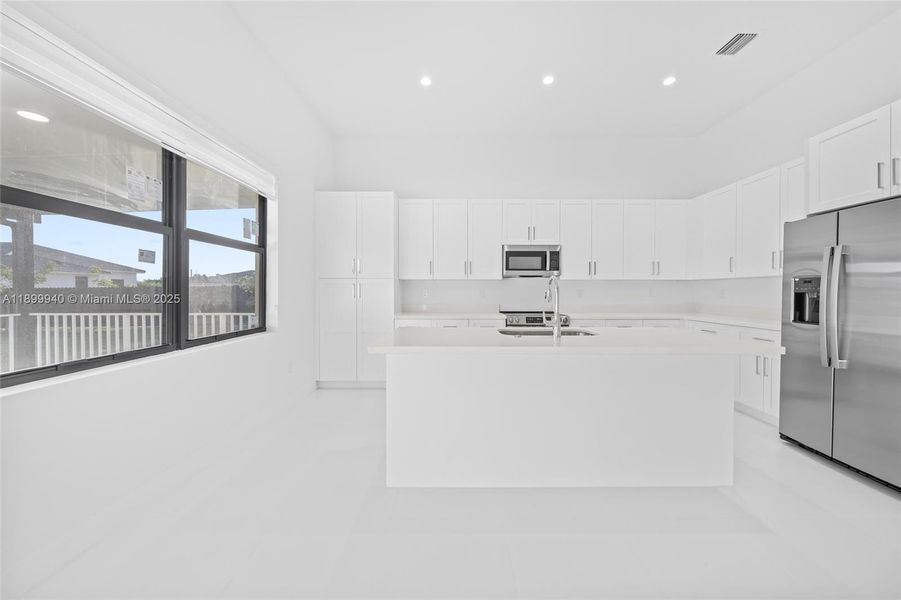 Furnished interior view inside a new home in , Homestead (Image 10). Furnished interior view inside a new home in , Homestead (Image 10).