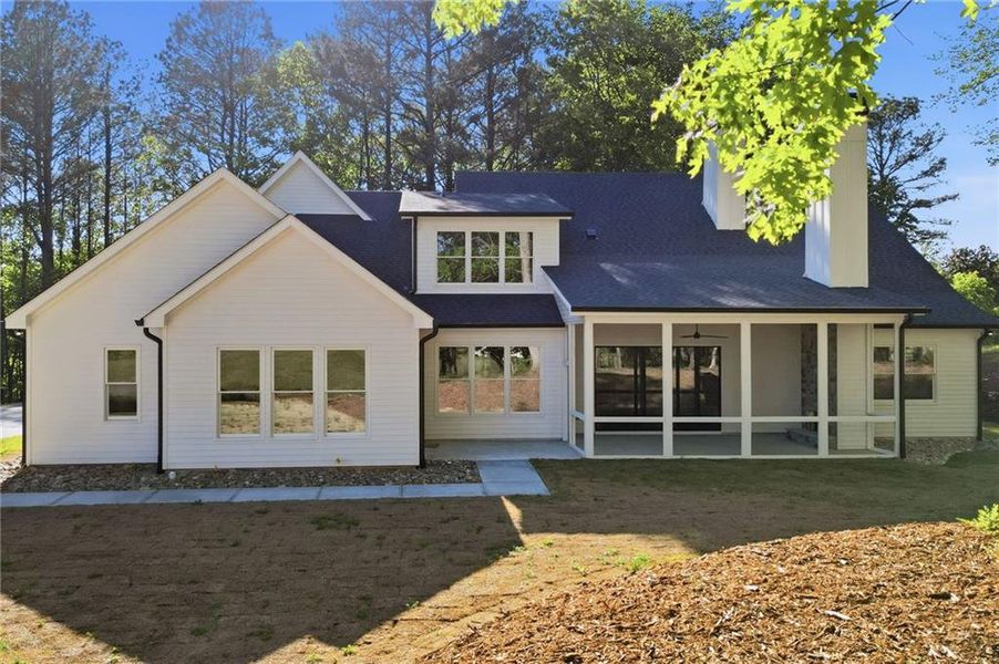 Exterior details and patio area of a home in , Ball Ground (Image 30).
