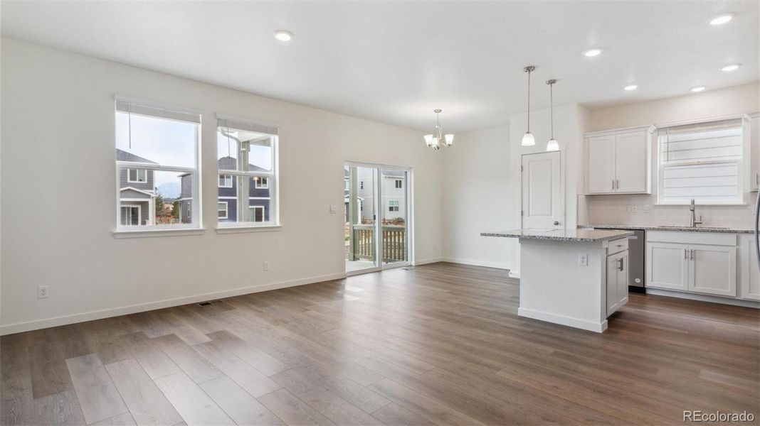 Spacious, unfurnished interior of a new home in Silver Peaks, Lochbuie (Image 13).