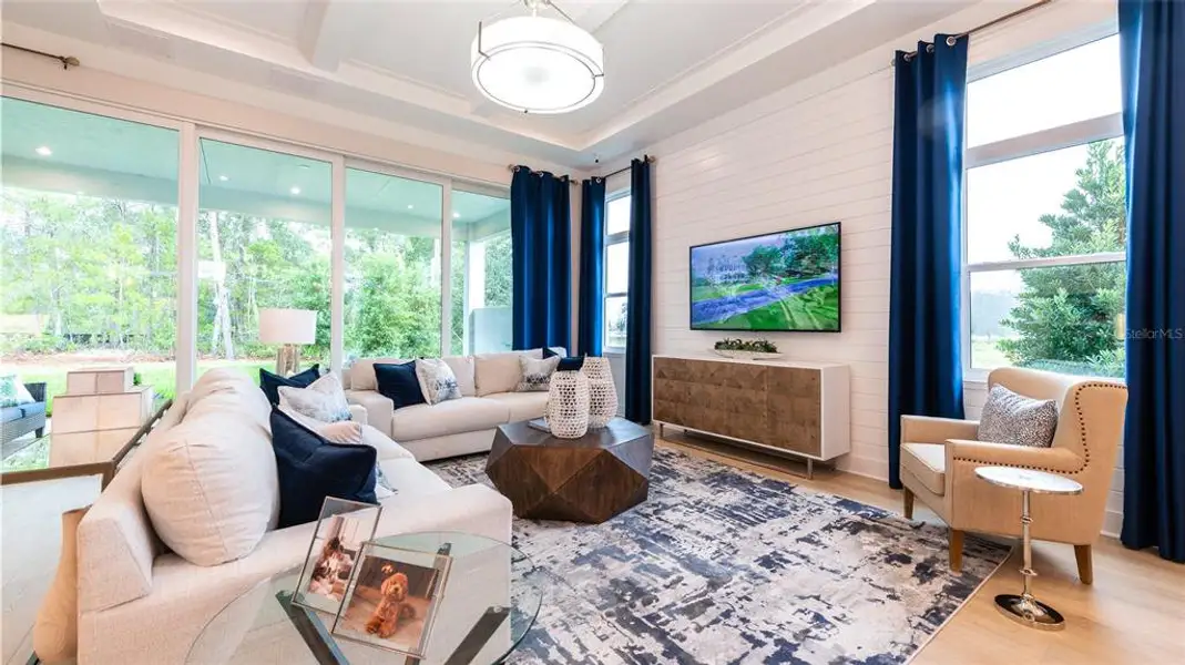 Furnished interior view inside a new home in , Deland (Image 4).
