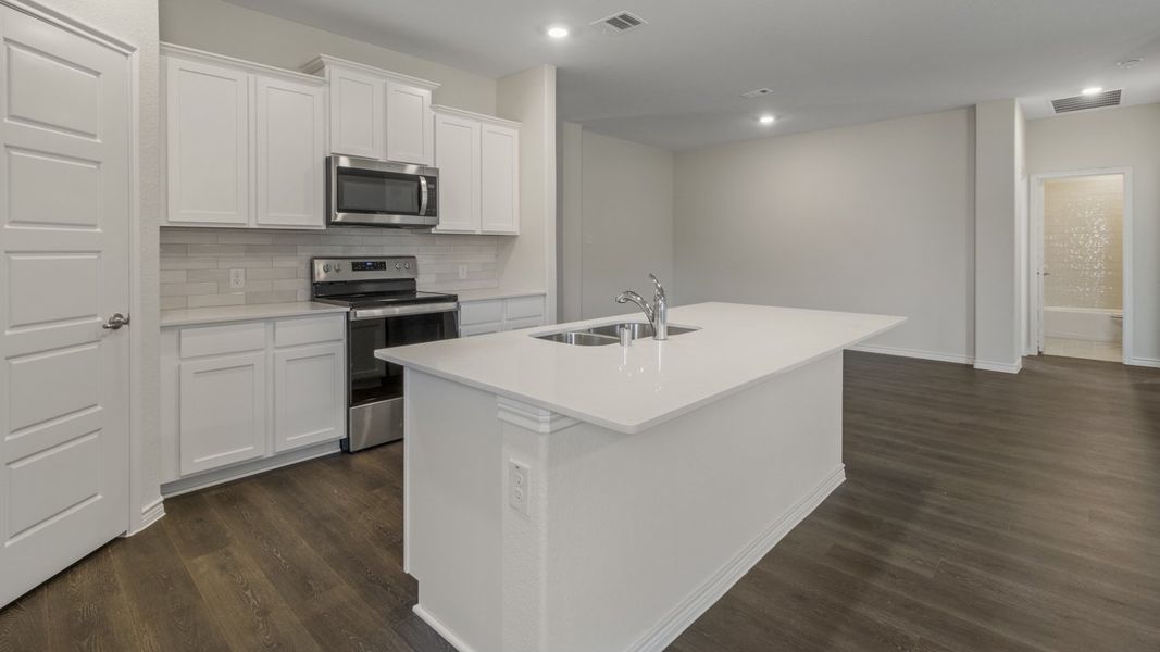 Furnished interior view inside a new home in Trailstone, Caddo Mills (Image 6).