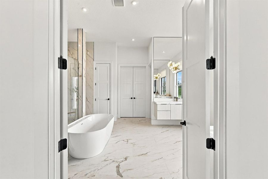 Spa-Inspired Primary Bathroom Spa-Inspired Primary Bathroom